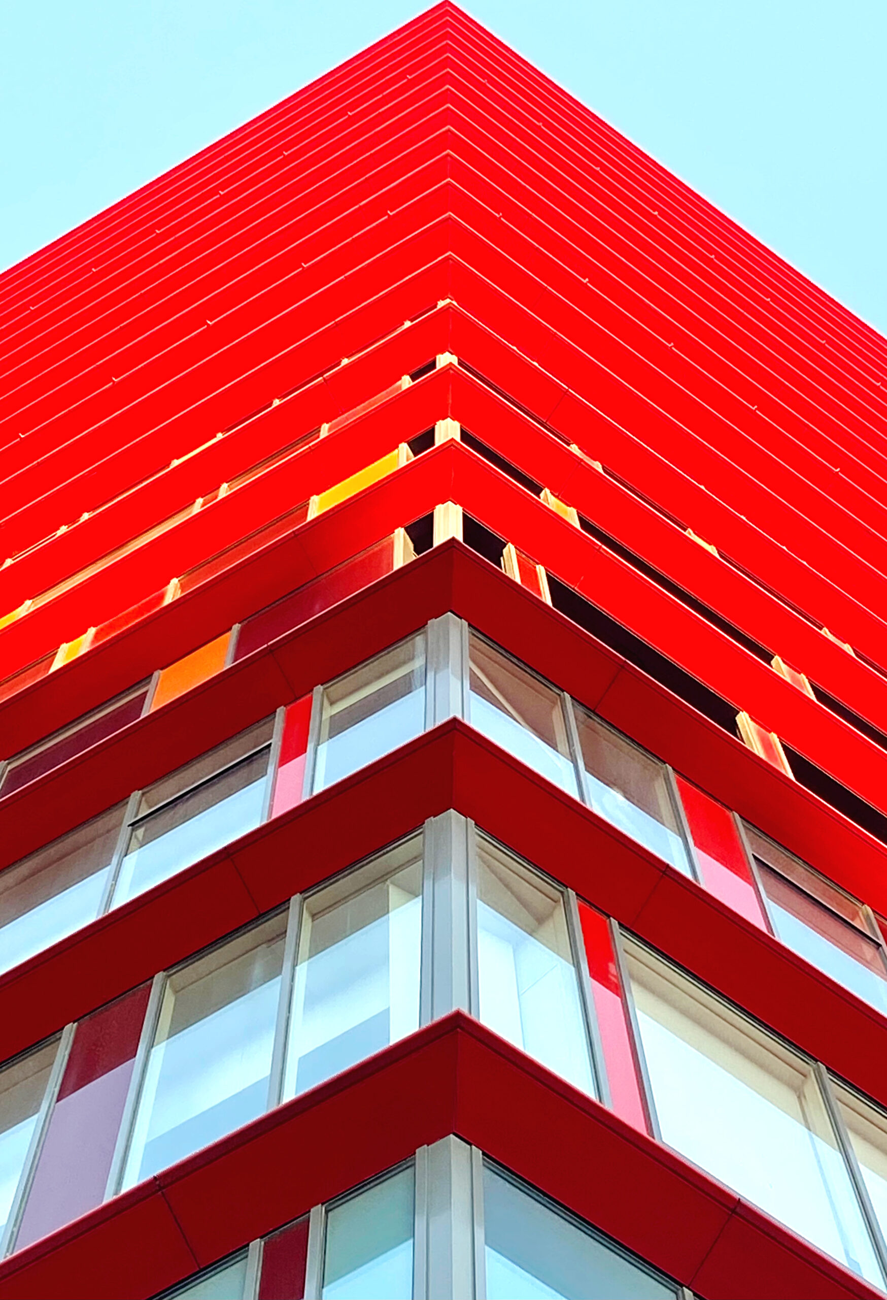Low Angle View Building Against Clear Sky Scaled