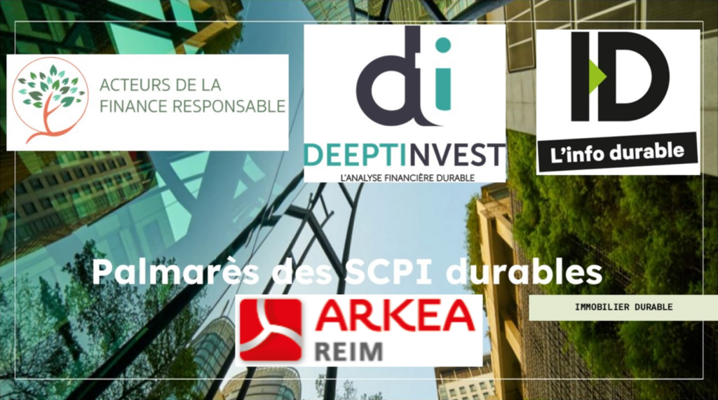 Arkea REIM Deux podiums Pour Transitions Europe au Palmarès des SCPI durables 2025