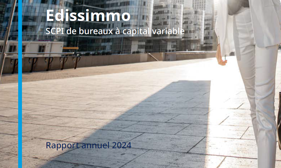 Rapport annuel 2024 de la SCPI Edissimmo