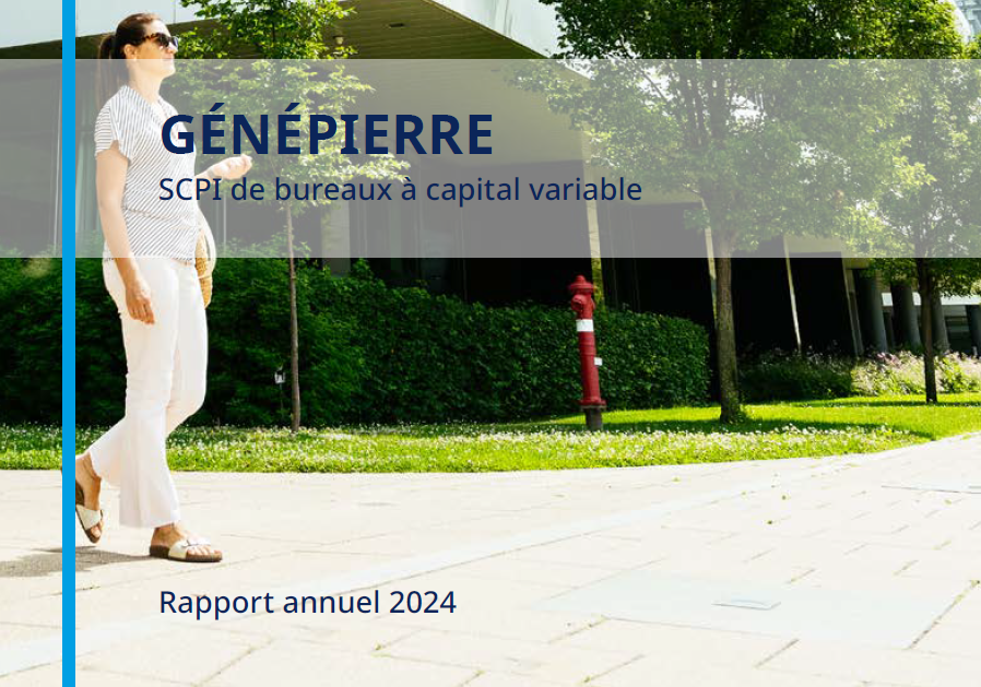 Rapport annuel 2024 de la SCPI Genepierre