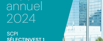 Rapport annuel 2024 de la SCPI Sélectinvest 1