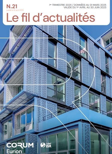 Rapport trimestriel du 1T 2025 de la SCPI Corum Eurion