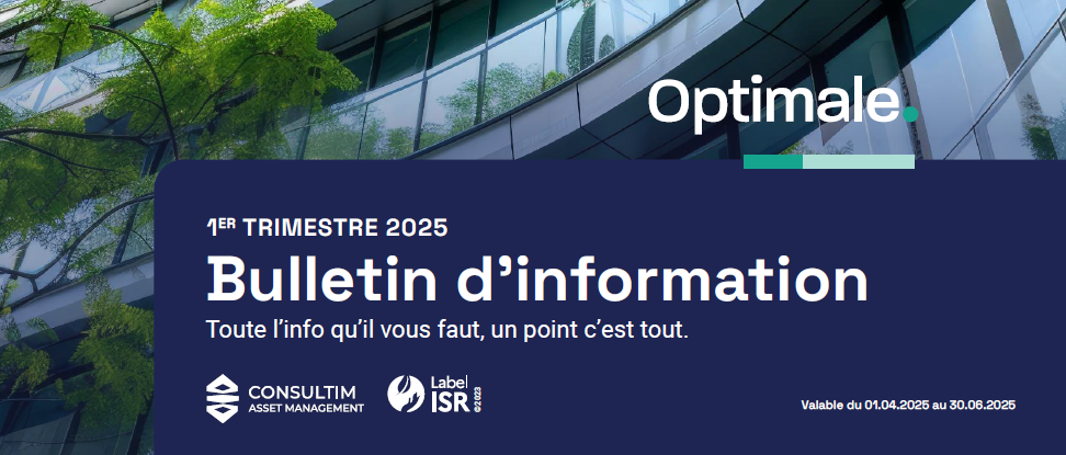 Rapport trimestriel du 1T 2025 de la SCPI Optimale