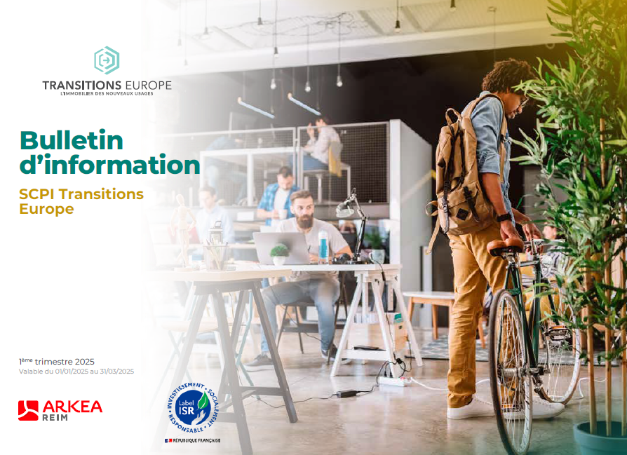 Rapport trimestriel du 1T 2025 de la SCPI Transitions Europe