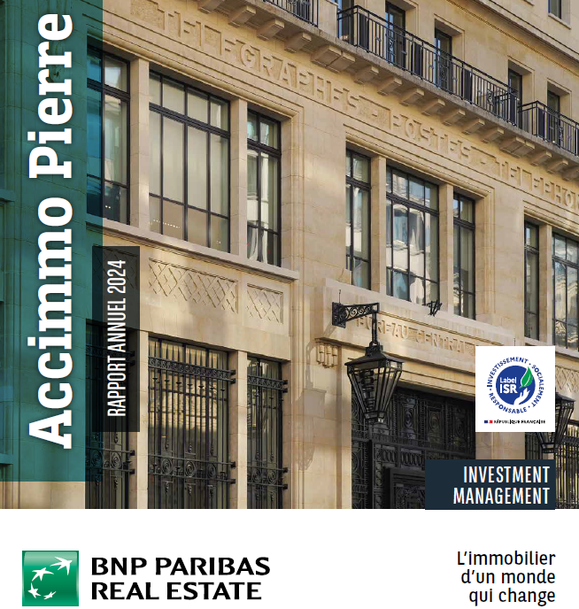 Rapport annuel 2024 de la SCPI Accimmo Pierre