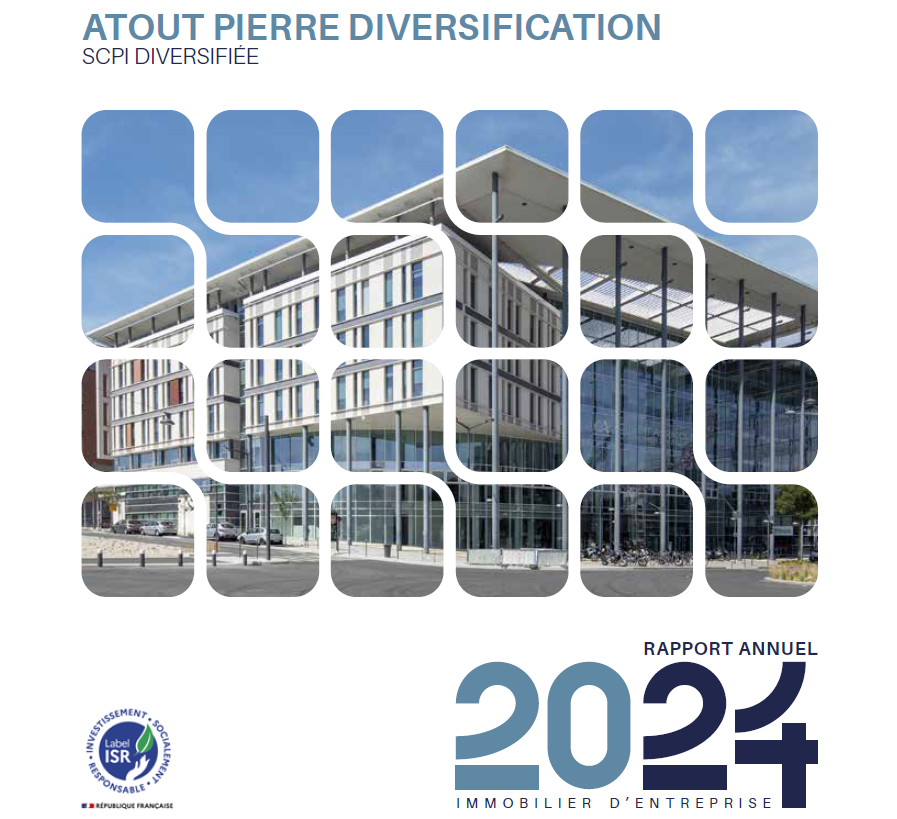 Rapport annuel 2024 de la SCPI Atout Pierre Diversification