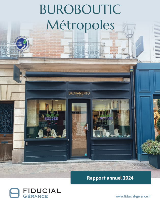 Rapport annuel 2024 de la SCPI Buroboutic Métropoles
