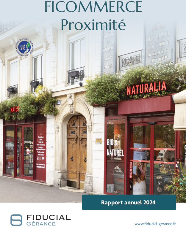 Rapport annuel 2024 de la SCPI Ficommerce Proximité