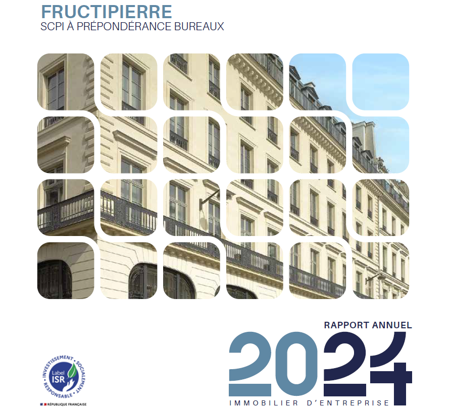 Rapport annuel 2024 de la SCPI Fructipierre
