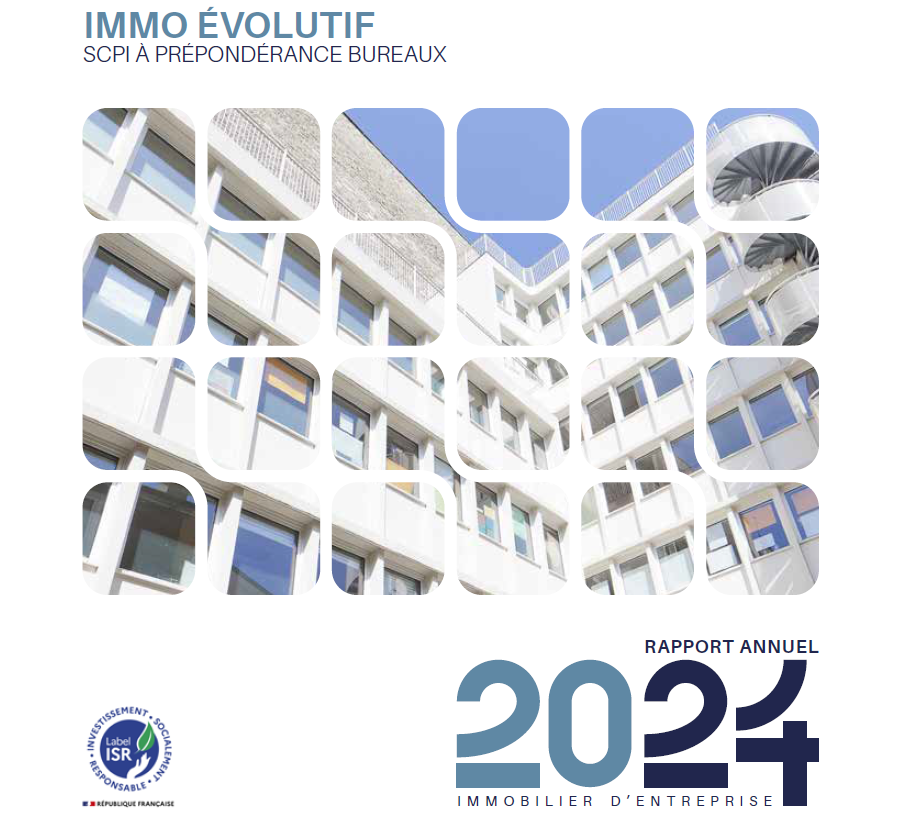Rapport annuel 2024 de la SCPI Immo Évolutif