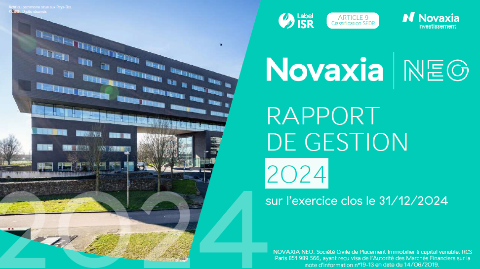 Rapport annuel 2024 de la SCPI Novaxia Néo