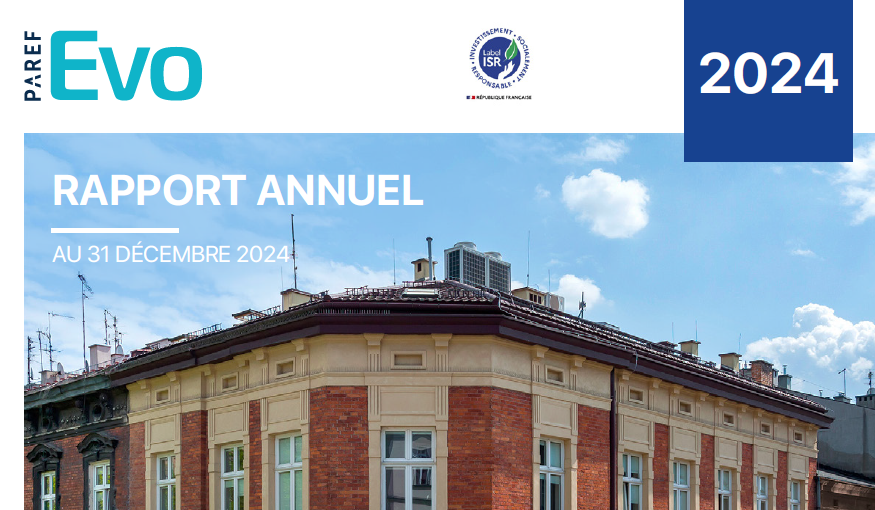 Rapport annuel 2024 de la SCPI Paref Evo