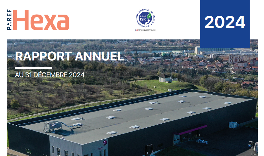 Rapport annuel 2024 de la SCPI Paref Hexa