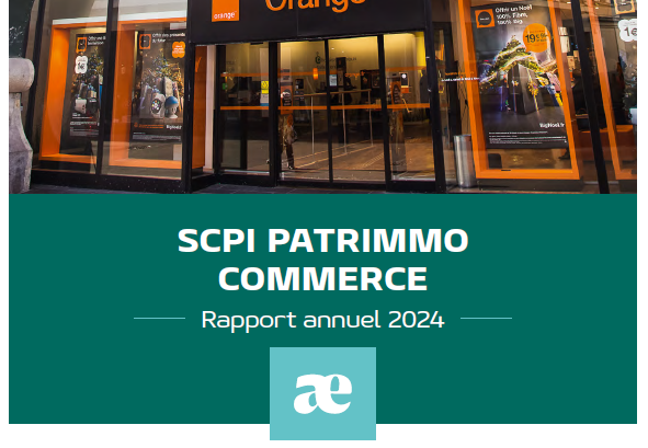 Rapport annuel 2024 de la SCPI Patrimmo Commerce