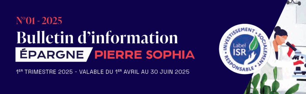 Rapport trimestriel du 1T 2025 de la SCPI Épargne Pierre Sophia