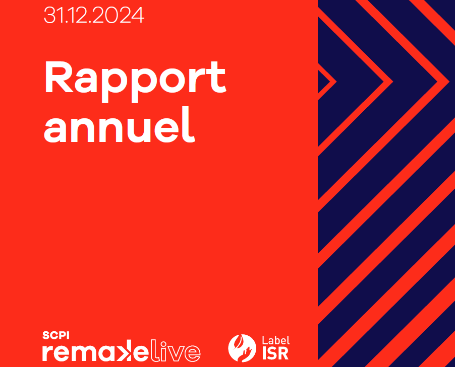 Rapport annuel 2024 de la SCPI Remake Live