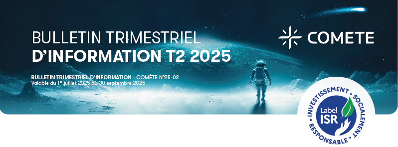 Rapport trimestriel au 2T 2025 de la SCPI Comète