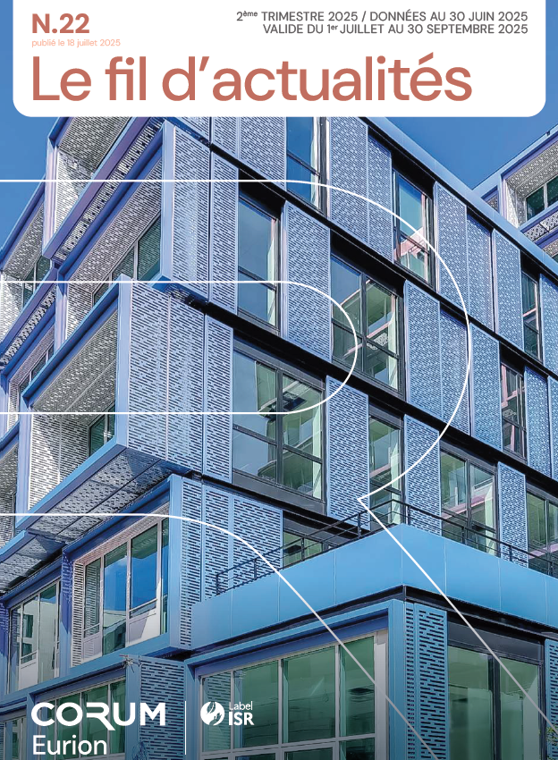 Rapport trimestriel au 2T 2025 de la SCPI Corum Eurion