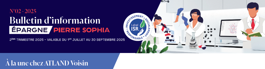 Rapport trimestriel au 2T 2025 de la SCPI Épargne Pierre Sophia