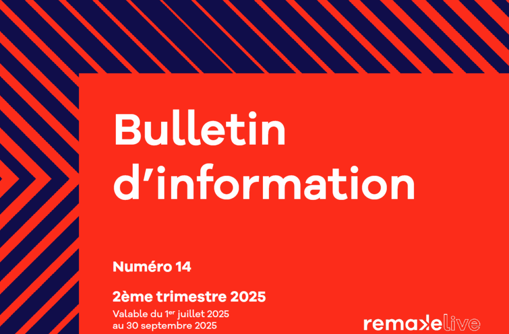 Rapport trimestriel au 2T 2025 de la SCPI Remake Live