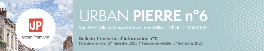 Rapport trimestriel au 2T 2025 de la SCPI Urban Pierre 6