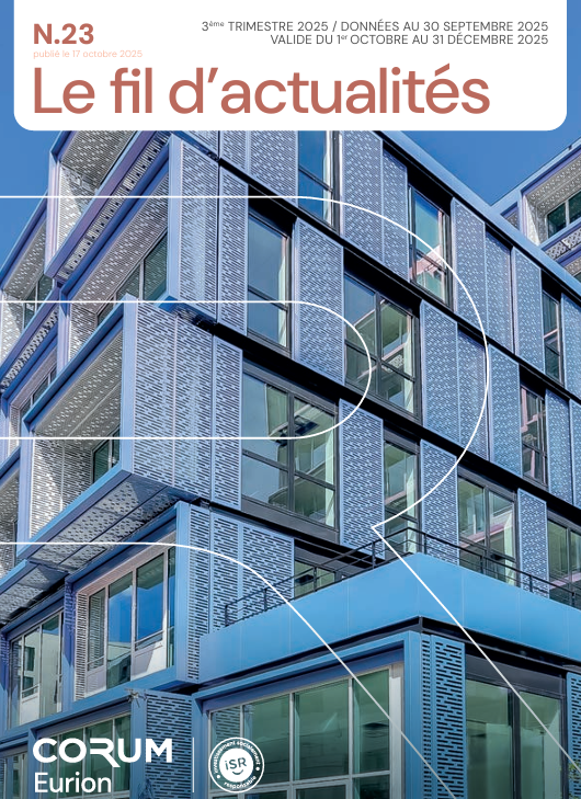 Rapport trimestriel au 3T 2025 de la SCPI Corum Eurion