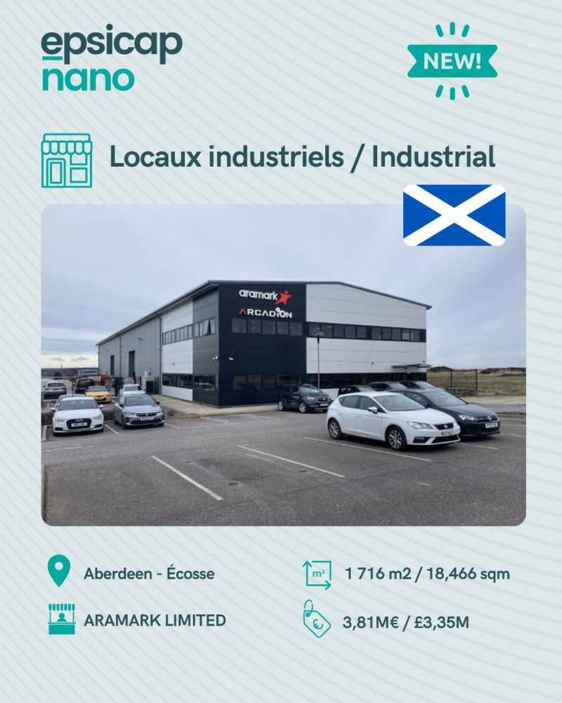 La SCPI Epsicap Nano investit en Ecosse