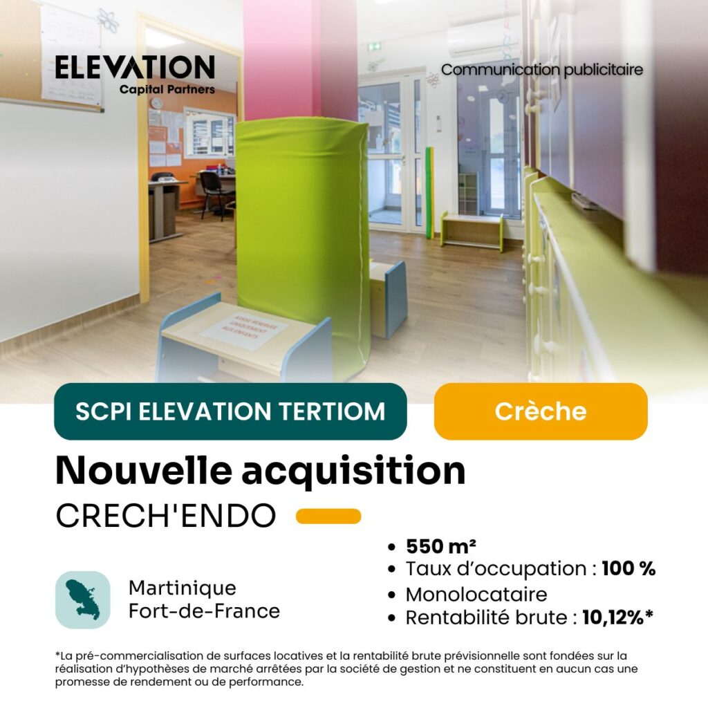 La SCPI Elevation Tertiom s’implante en Martinique