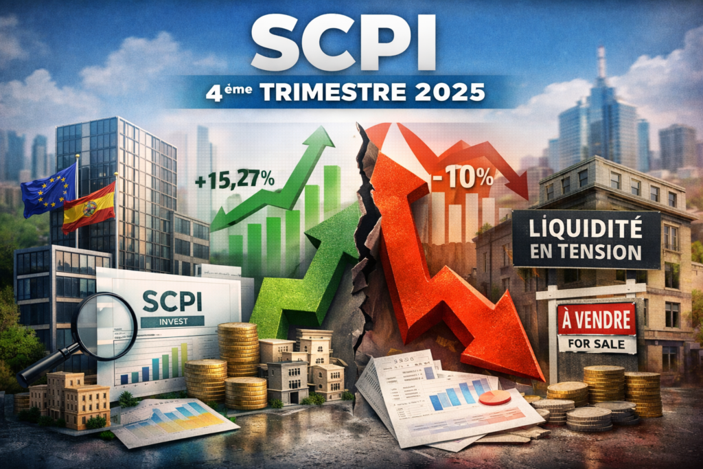 actualité des SCPI au 4ème trimestre 2025