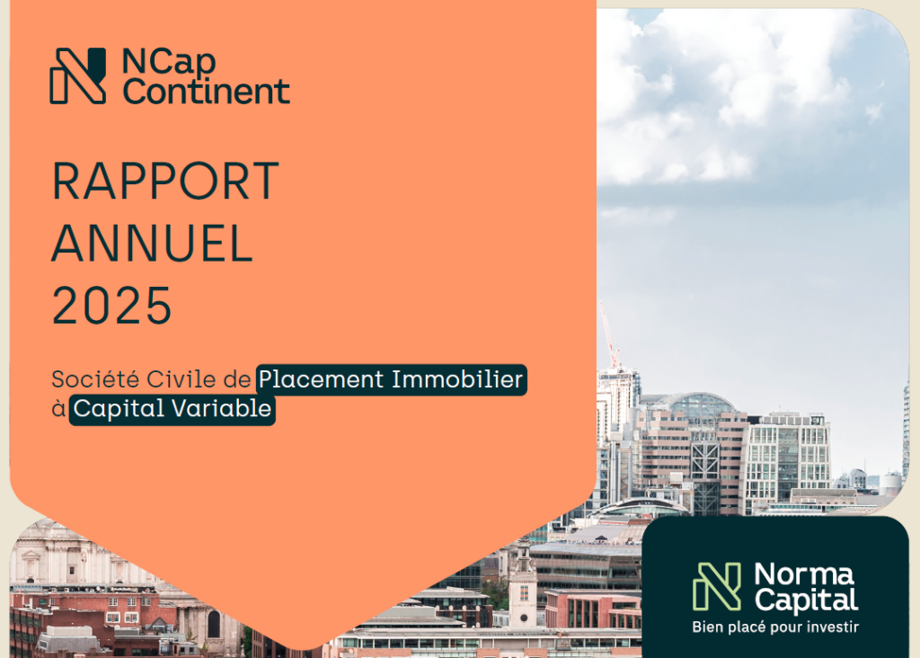 Rapport annuel 2025 de la SCPI NCap Continent