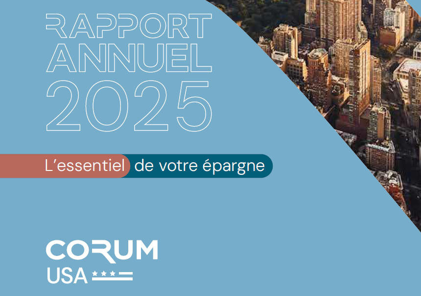 Rapport annuel 2025 de la SCPI Corum USA