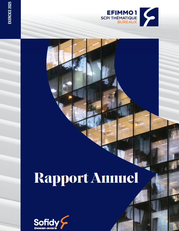 Rapport annuel 2025 de la SCPI Efimmo 1