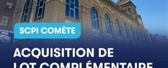 Comète acquière un lot complémentaire à Saragosse en Espagne