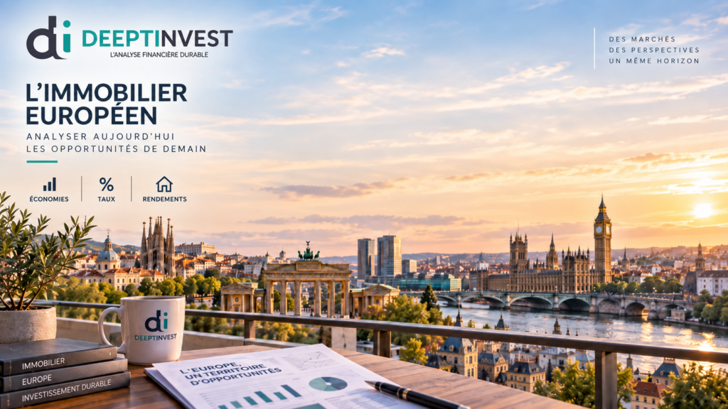 Immobilier européen opportunités de demain