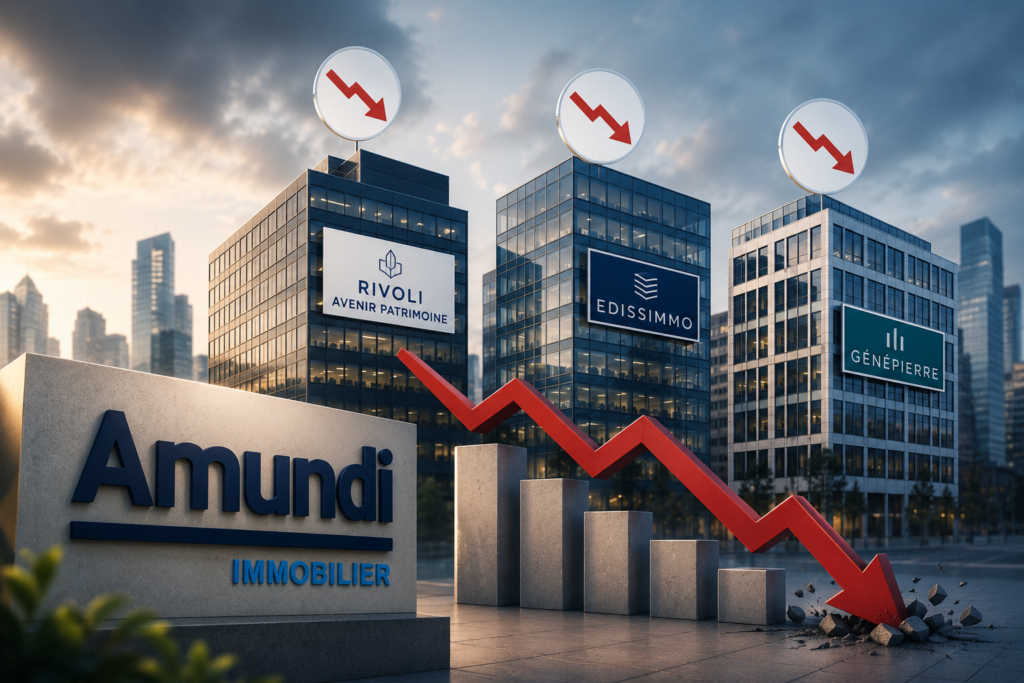 amundi baisse la valeur de ses SCPI au 30 juin 2026